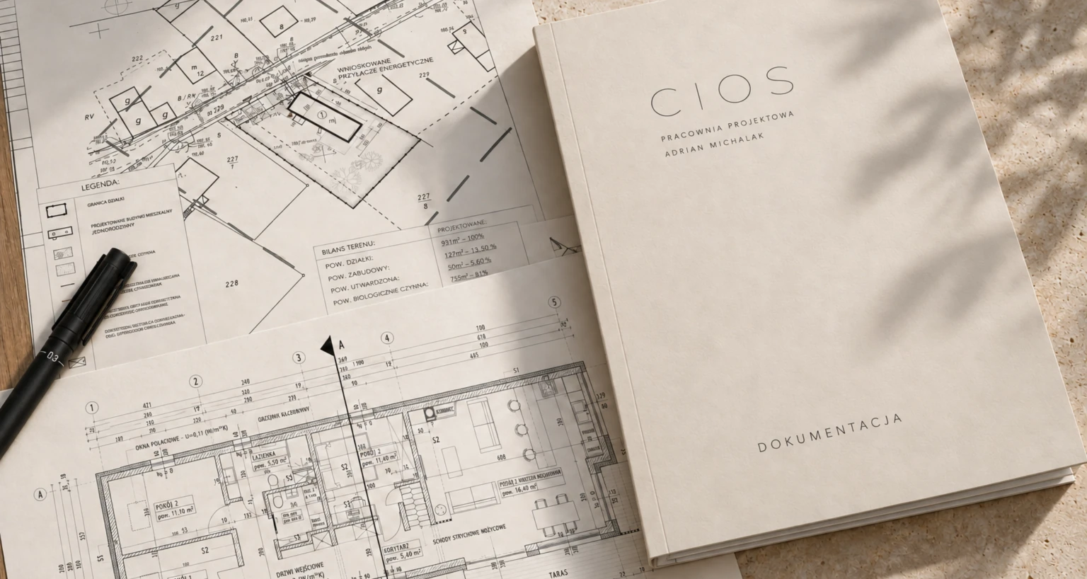 Dokumentacja architektoniczna i szkicownik CIOS